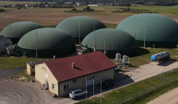 zdjęcie przykładowej biogazowni