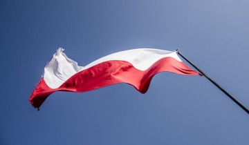 zdjęcie flagi Polski - powiększ