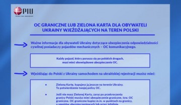 Komunikat o obowiązkowym ubezpieczeniu komunikacyjnym - polski - powiększ