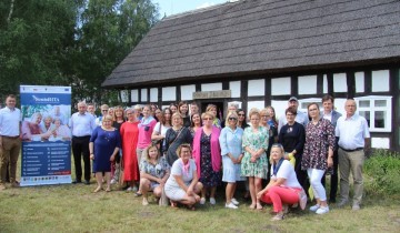 Uczestnicy spotkania w Modrzejewie - powiększ