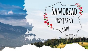 Krajobraz górski, zarys mapy Polski - powiększ