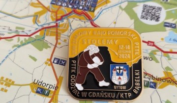 Odznaka na mapie gminy Bytów - powiększ