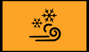 ikona zawieja śnieżna